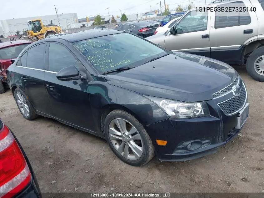 2014 Chevrolet Cruze VIN: 1G1PE5SB2E7325140 Lot: 12116006