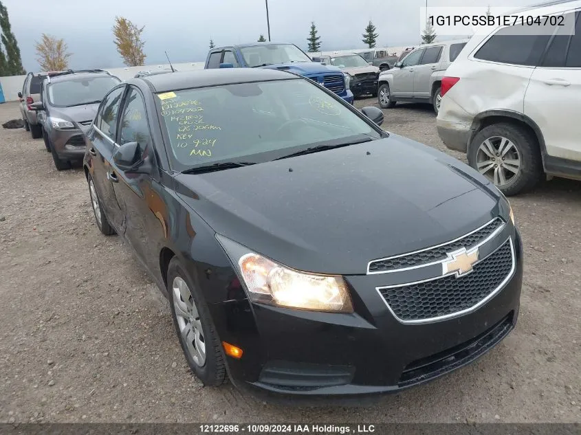 1G1PC5SB1E7104702 2014 Chevrolet Cruze