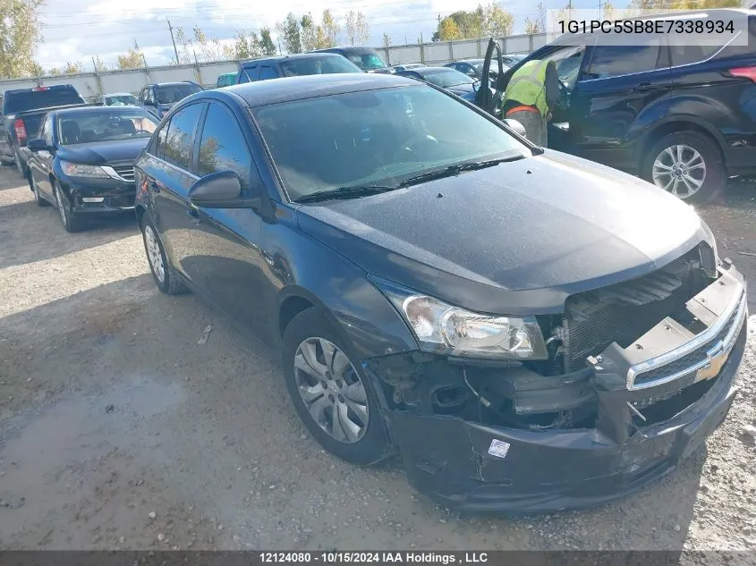 2014 Chevrolet Cruze VIN: 1G1PC5SB8E7338934 Lot: 12124080