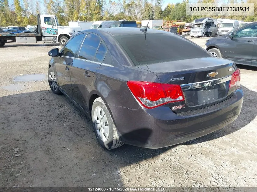 2014 Chevrolet Cruze VIN: 1G1PC5SB8E7338934 Lot: 12124080