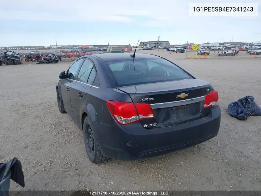 2014 Chevrolet Cruze VIN: 1G1PE5SB4E7341243 Lot: 12131710