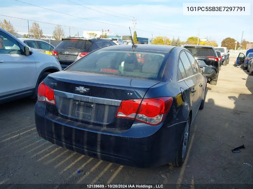 2014 Chevrolet Cruze VIN: 1G1PC5SB3E7297791 Lot: 12139689