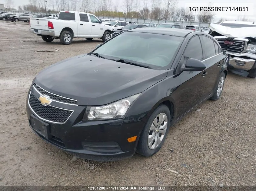 2014 Chevrolet Cruze VIN: 1G1PC5SB9E7144851 Lot: 12151200