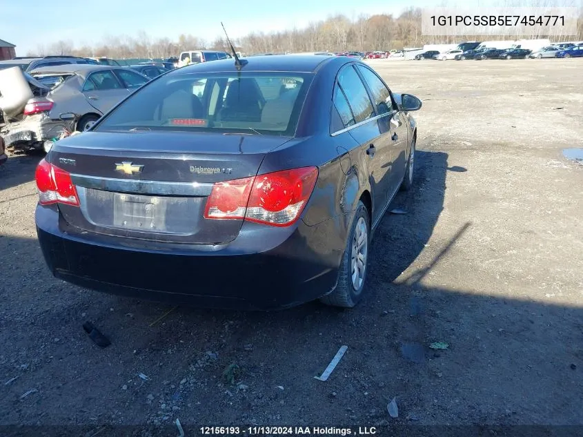 2014 Chevrolet Cruze Lt VIN: 1G1PC5SB5E7454771 Lot: 12156193