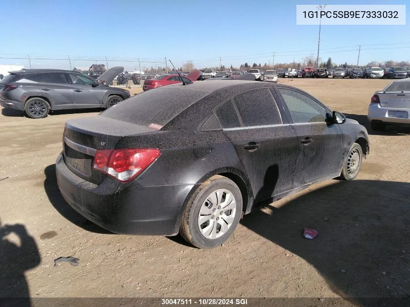 2014 Chevrolet Cruze Lt VIN: 1G1PC5SB9E7333032 Lot: 30047511