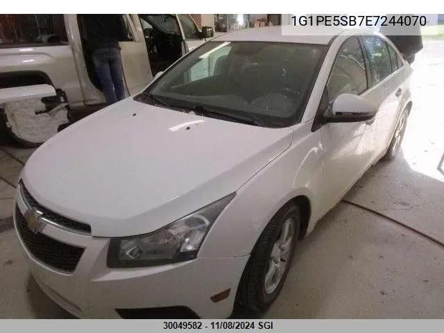 2014 Chevrolet Cruze Lt VIN: 1G1PE5SB7E7244070 Lot: 30049582