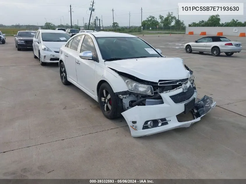 1G1PC5SB7E7193630 2014 Chevrolet Cruze 1Lt Auto