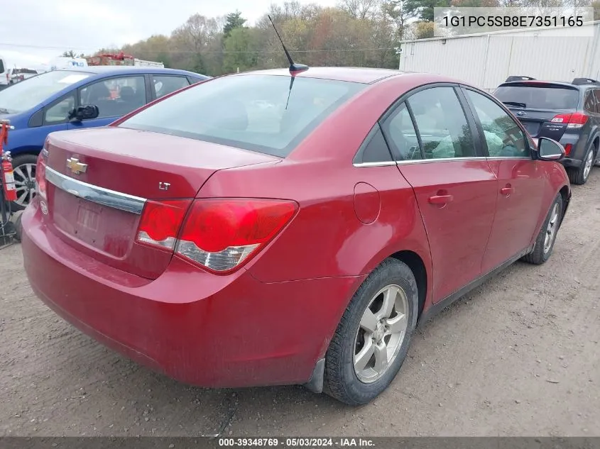 2014 Chevrolet Cruze 1Lt Auto VIN: 1G1PC5SB8E7351165 Lot: 39348769