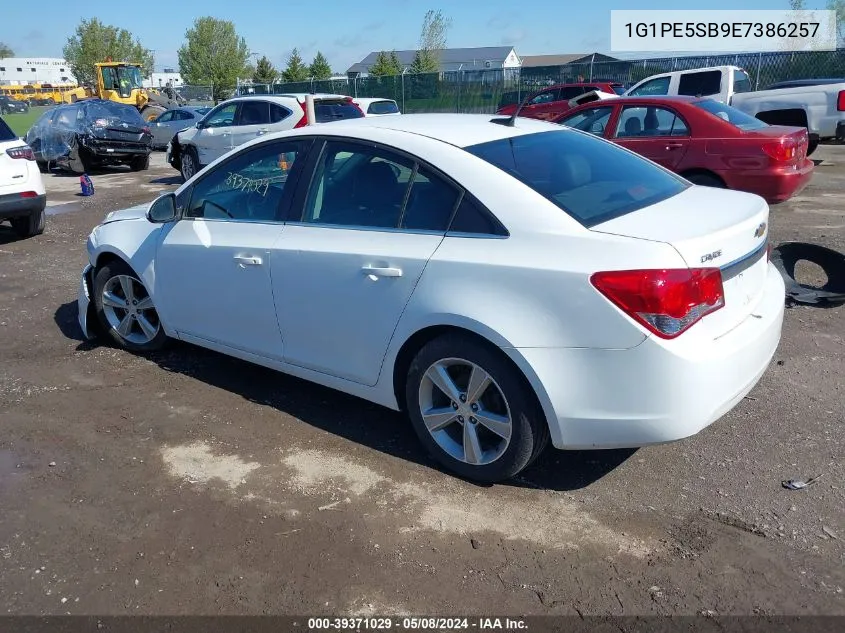 1G1PE5SB9E7386257 2014 Chevrolet Cruze 2Lt Auto