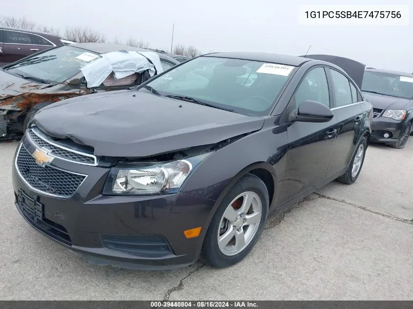 1G1PC5SB4E7475756 2014 Chevrolet Cruze 1Lt Auto