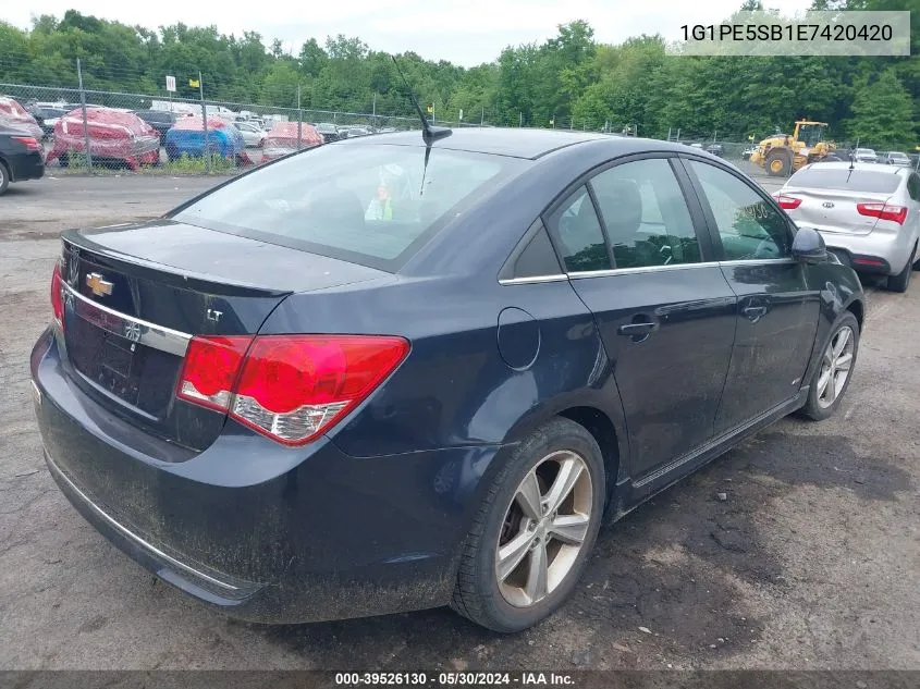 2014 Chevrolet Cruze 2Lt Auto VIN: 1G1PE5SB1E7420420 Lot: 39526130