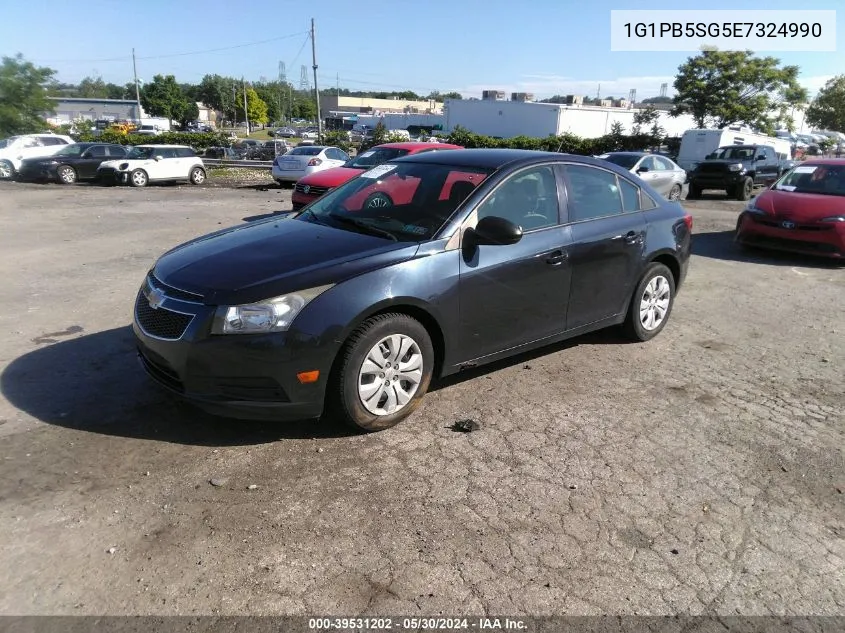 1G1PB5SG5E7324990 2014 Chevrolet Cruze Ls Manual