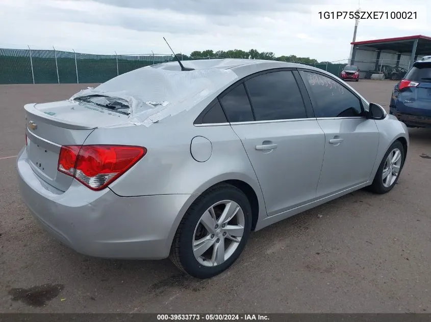 2014 Chevrolet Cruze Diesel VIN: 1G1P75SZXE7100021 Lot: 39533773