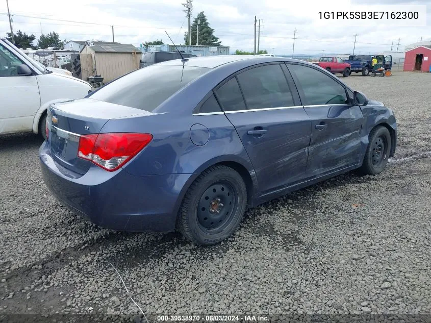 2014 Chevrolet Cruze Lt VIN: 1G1PK5SB3E7162300 Lot: 39538970