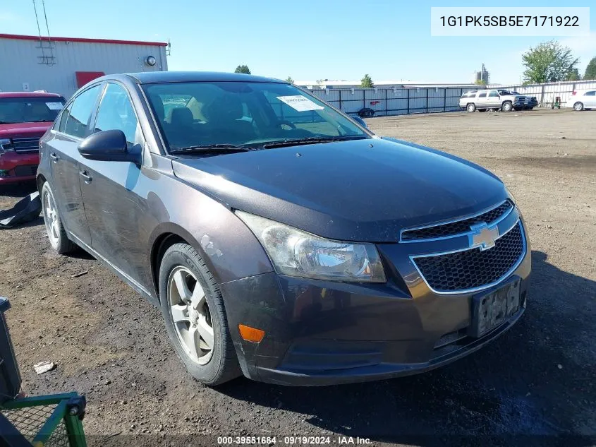 1G1PK5SB5E7171922 2014 Chevrolet Cruze Lt