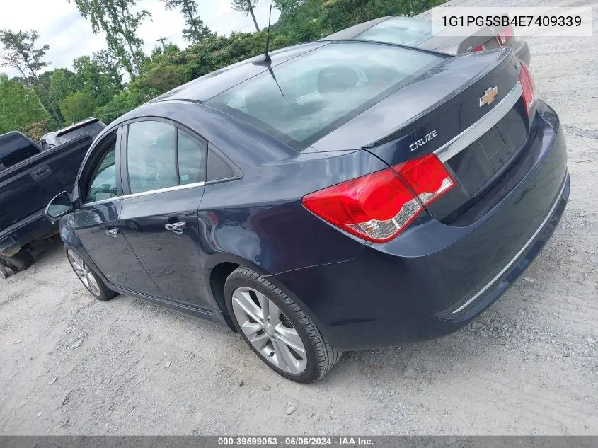 1G1PG5SB4E7409339 2014 Chevrolet Cruze Ltz