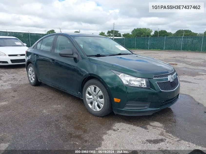 2014 Chevrolet Cruze Ls Auto VIN: 1G1PA5SH3E7437462 Lot: 39651955