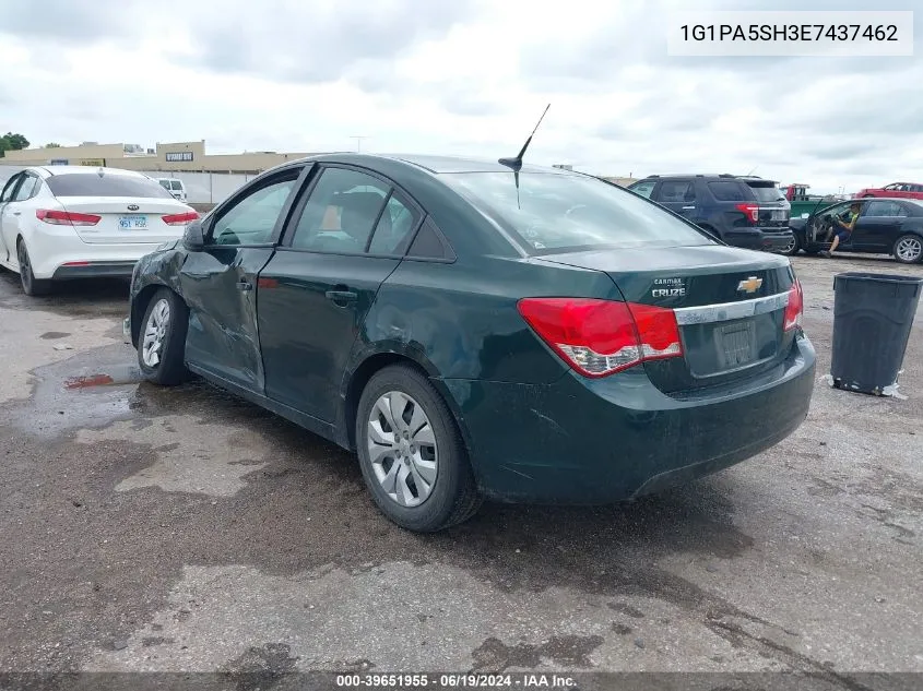 2014 Chevrolet Cruze Ls Auto VIN: 1G1PA5SH3E7437462 Lot: 39651955