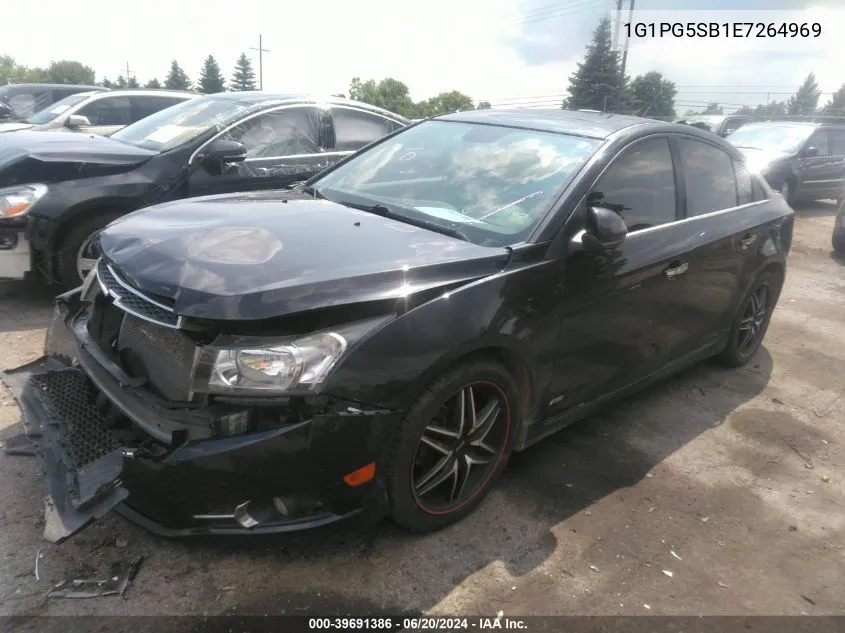 1G1PG5SB1E7264969 2014 Chevrolet Cruze Ltz