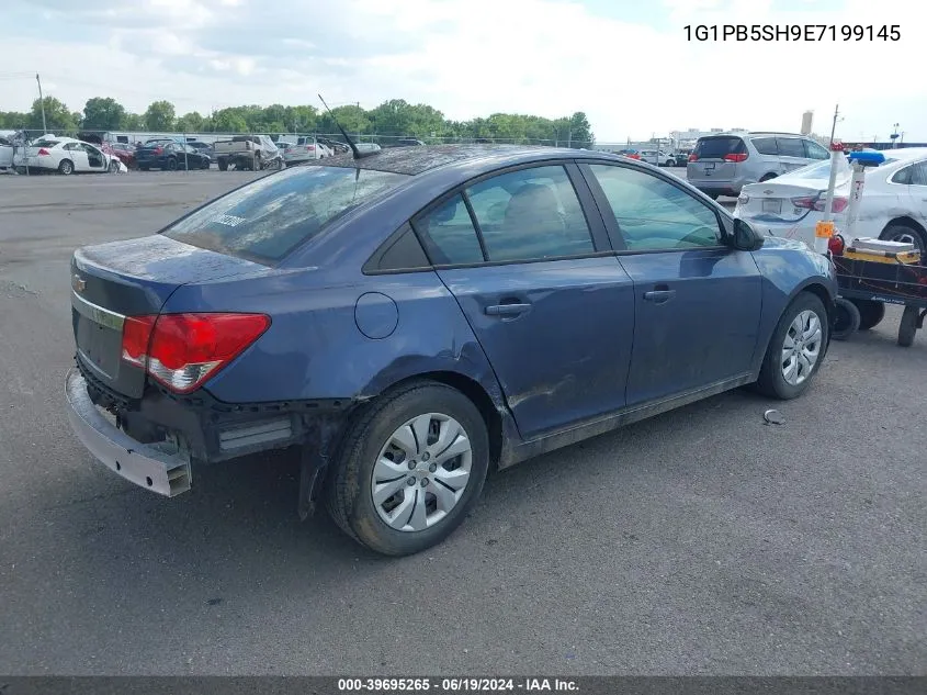 2014 Chevrolet Cruze Ls Manual VIN: 1G1PB5SH9E7199145 Lot: 39695265