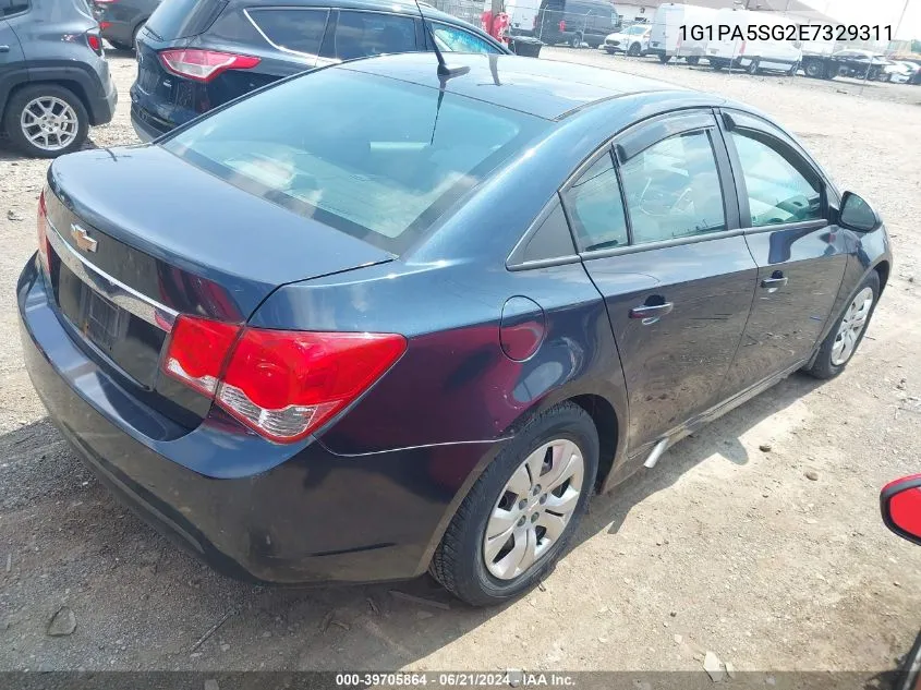 2014 Chevrolet Cruze Ls Auto VIN: 1G1PA5SG2E7329311 Lot: 39705864