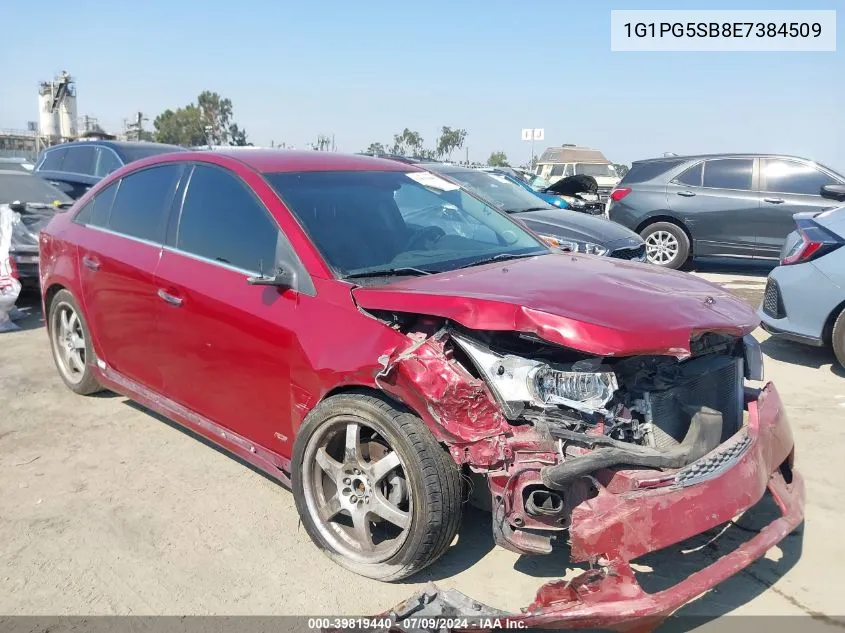 1G1PG5SB8E7384509 2014 Chevrolet Cruze Ltz