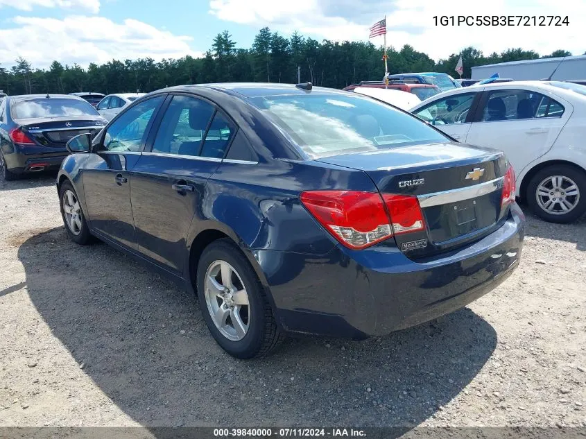 1G1PC5SB3E7212724 2014 Chevrolet Cruze 1Lt Auto