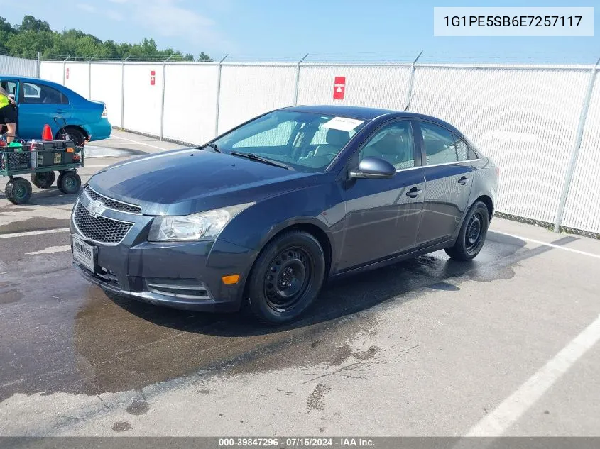 2014 Chevrolet Cruze 2Lt Auto VIN: 1G1PE5SB6E7257117 Lot: 39847296