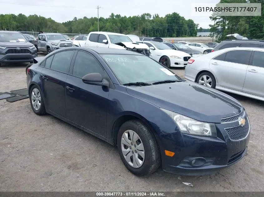 2014 Chevrolet Cruze Ls Auto VIN: 1G1PA5SH9E7177407 Lot: 39847773