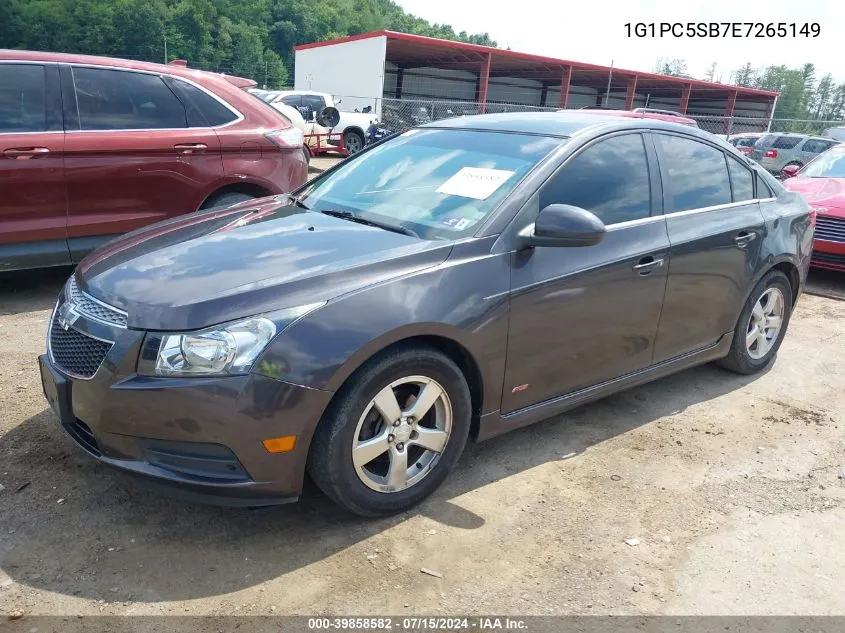 1G1PC5SB7E7265149 2014 Chevrolet Cruze 1Lt Auto