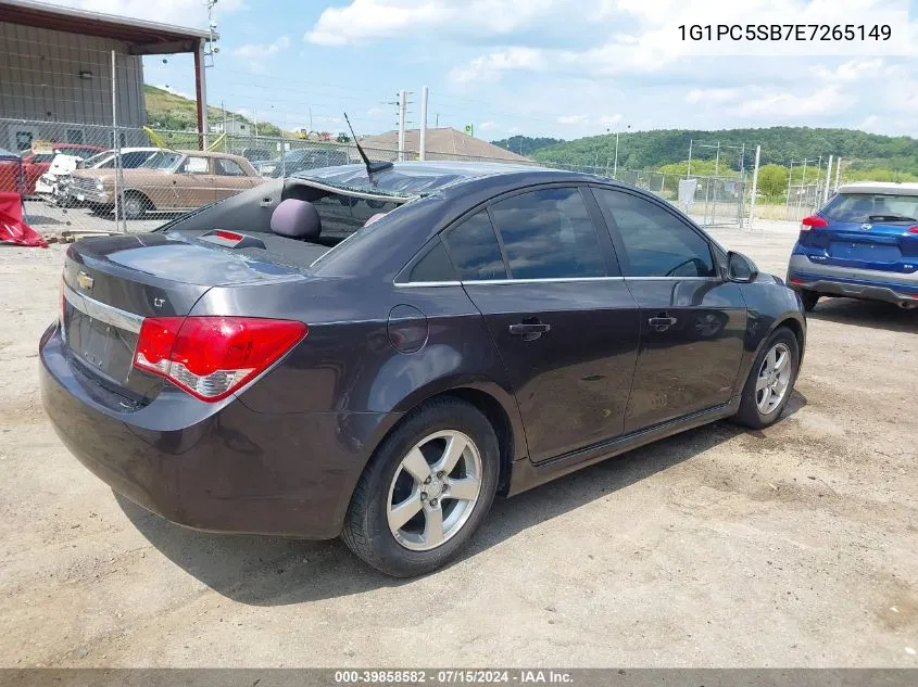 1G1PC5SB7E7265149 2014 Chevrolet Cruze 1Lt Auto