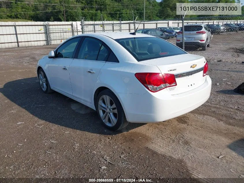 2014 Chevrolet Cruze Ltz VIN: 1G1PG5SBXE7131000 Lot: 39868559