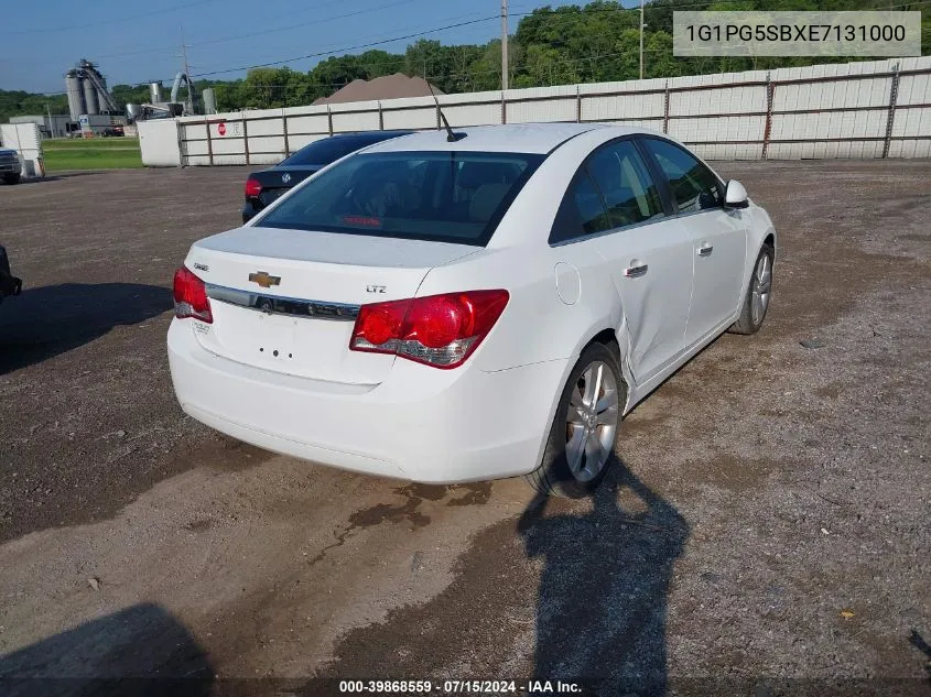 2014 Chevrolet Cruze Ltz VIN: 1G1PG5SBXE7131000 Lot: 39868559