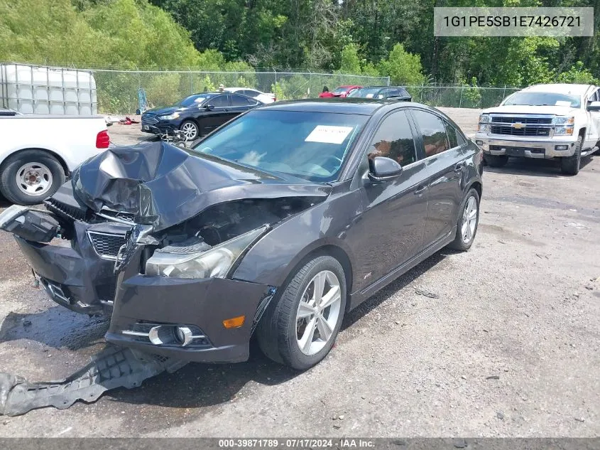 1G1PE5SB1E7426721 2014 Chevrolet Cruze 2Lt Auto