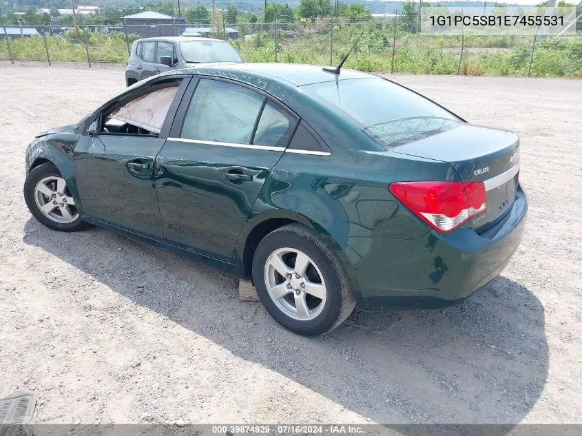 2014 Chevrolet Cruze 1Lt Auto VIN: 1G1PC5SB1E7455531 Lot: 39874929