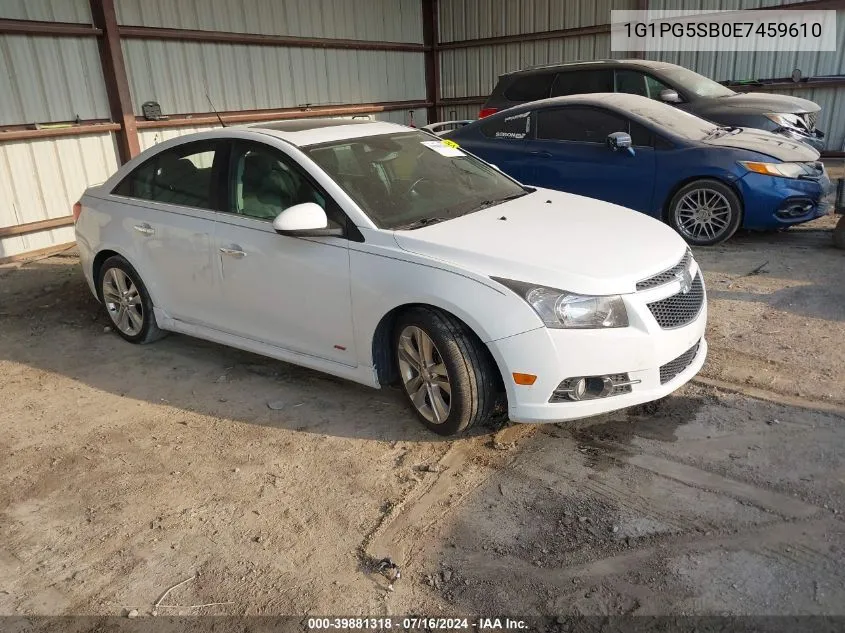 1G1PG5SB0E7459610 2014 Chevrolet Cruze Ltz