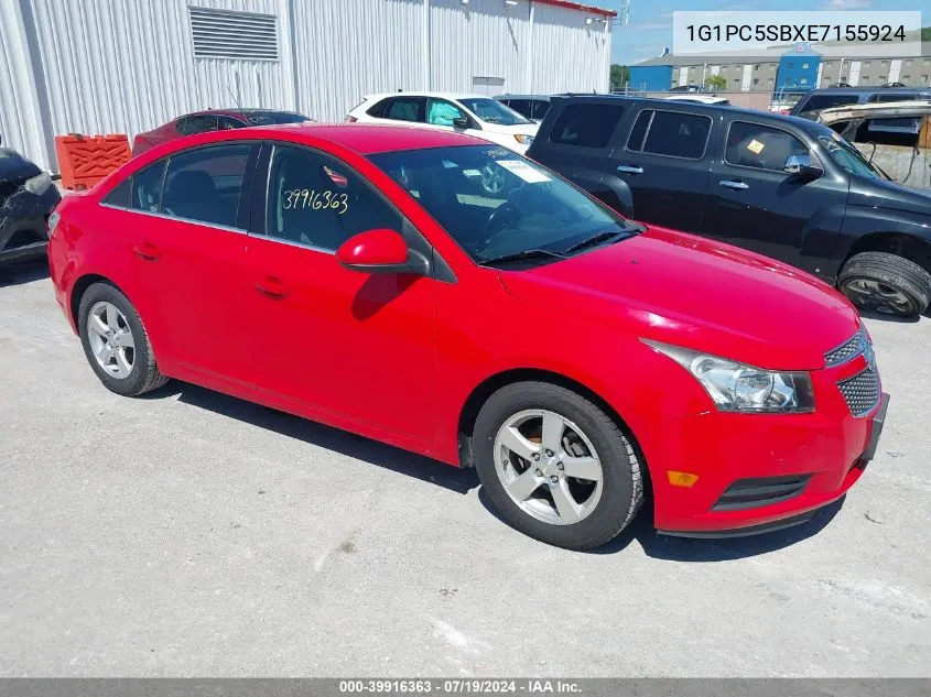 1G1PC5SBXE7155924 2014 Chevrolet Cruze 1Lt Auto