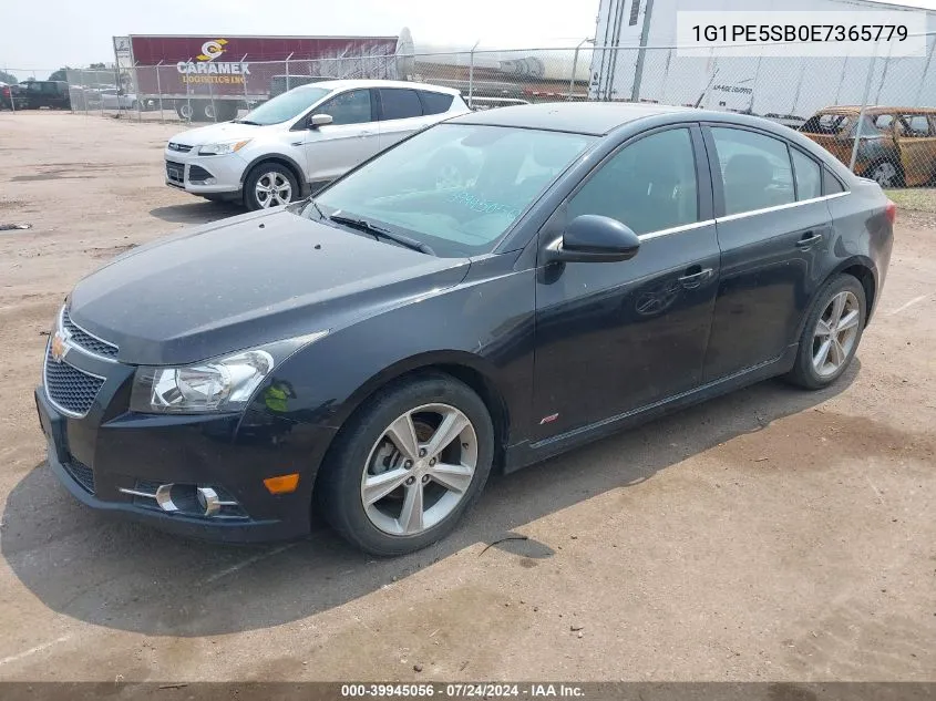 1G1PE5SB0E7365779 2014 Chevrolet Cruze 2Lt Auto