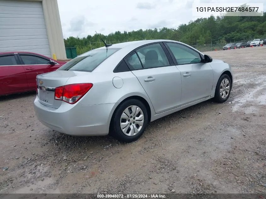 2014 Chevrolet Cruze Ls Auto VIN: 1G1PA5SH2E7484577 Lot: 39948072