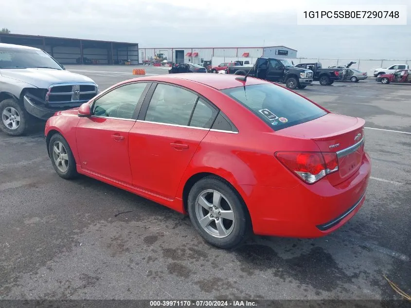 1G1PC5SB0E7290748 2014 Chevrolet Cruze 1Lt Auto