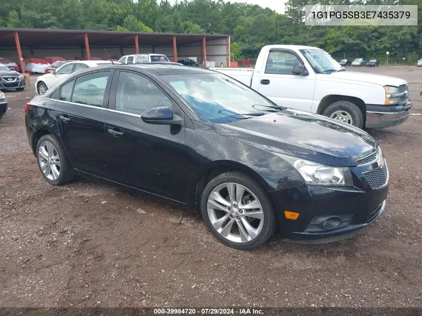 2014 Chevrolet Cruze Ltz VIN: 1G1PG5SB3E7435379 Lot: 39984720