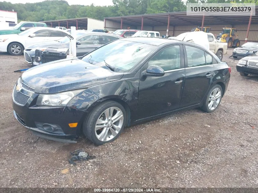 2014 Chevrolet Cruze Ltz VIN: 1G1PG5SB3E7435379 Lot: 39984720