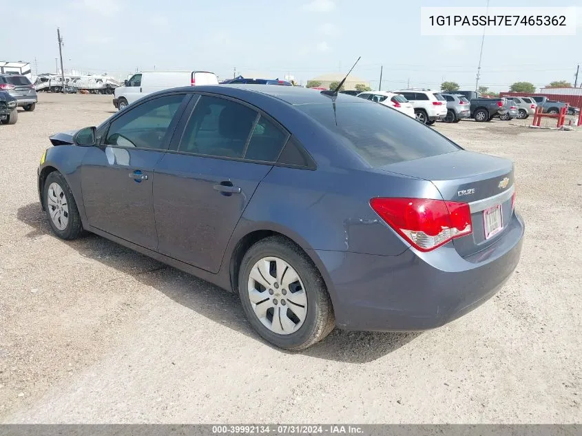 1G1PA5SH7E7465362 2014 Chevrolet Cruze Ls Auto