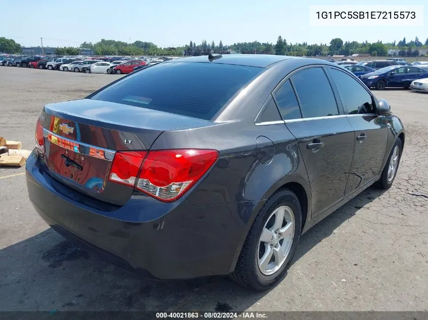 2014 Chevrolet Cruze 1Lt Auto VIN: 1G1PC5SB1E7215573 Lot: 40021863