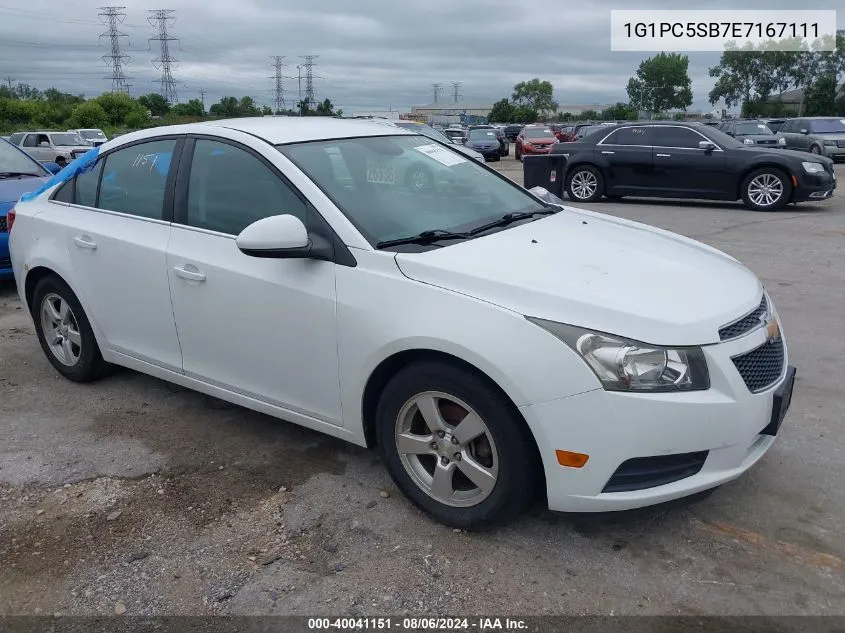 1G1PC5SB7E7167111 2014 Chevrolet Cruze 1Lt Auto