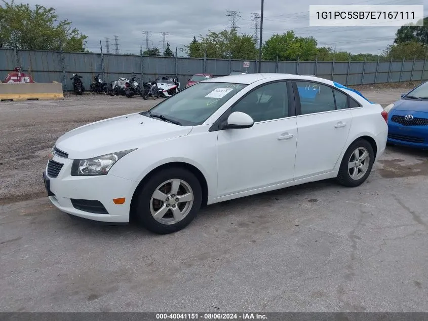 2014 Chevrolet Cruze 1Lt Auto VIN: 1G1PC5SB7E7167111 Lot: 40041151