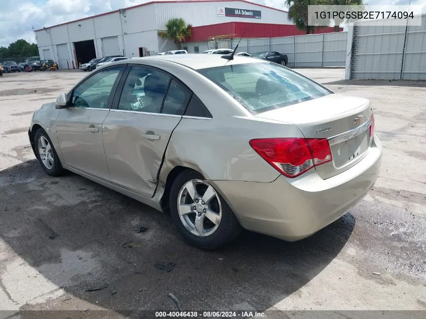 2014 Chevrolet Cruze 1Lt Auto VIN: 1G1PC5SB2E7174094 Lot: 40046438