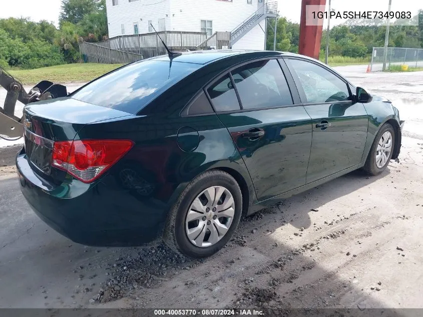 2014 Chevrolet Cruze Ls Auto VIN: 1G1PA5SH4E7349083 Lot: 40053770