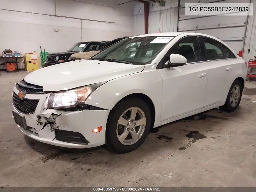 1G1PC5SB5E7242839 2014 Chevrolet Cruze 1Lt Auto