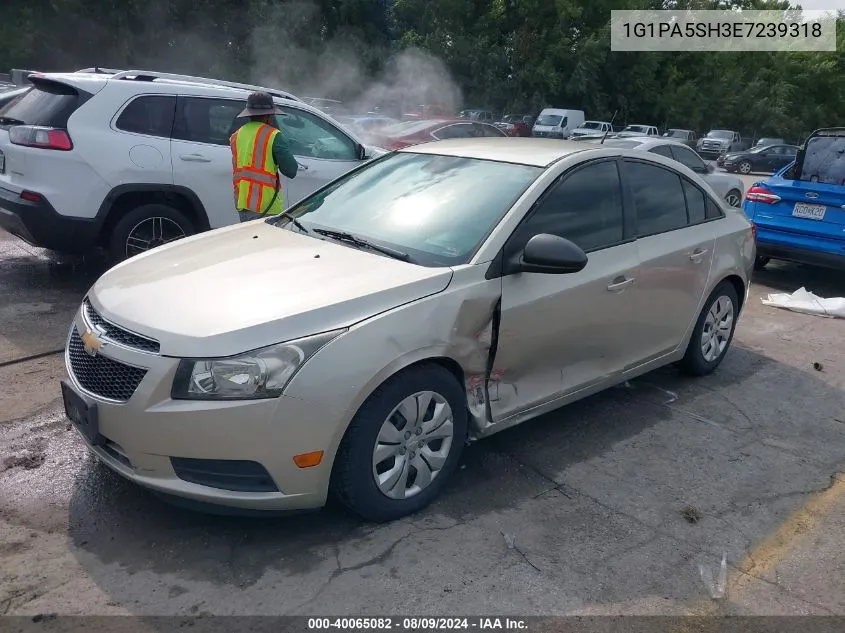 2014 Chevrolet Cruze Ls Auto VIN: 1G1PA5SH3E7239318 Lot: 40065082